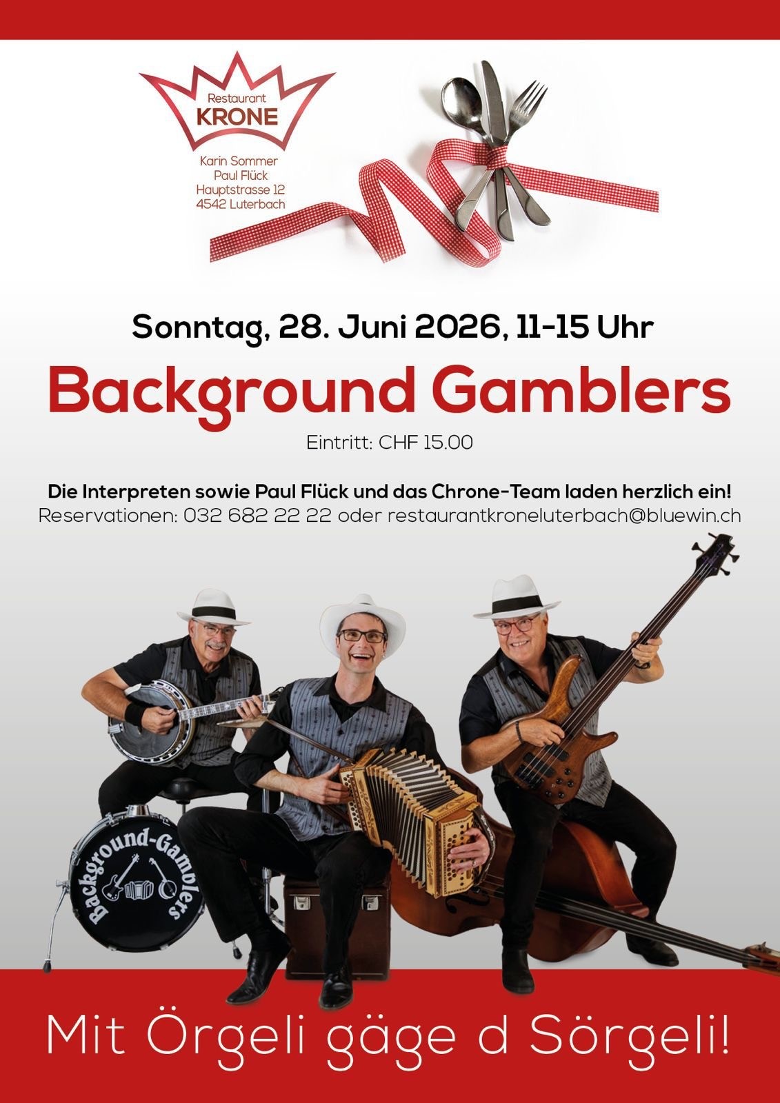 Grillplausch im Restaurant Krone Luterbach